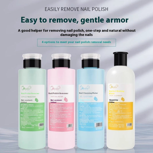 Nail Art Press Bottle Nail Remover Cleaning Solution    Home Decor Supply | Online Retail | ShoreShopper.com