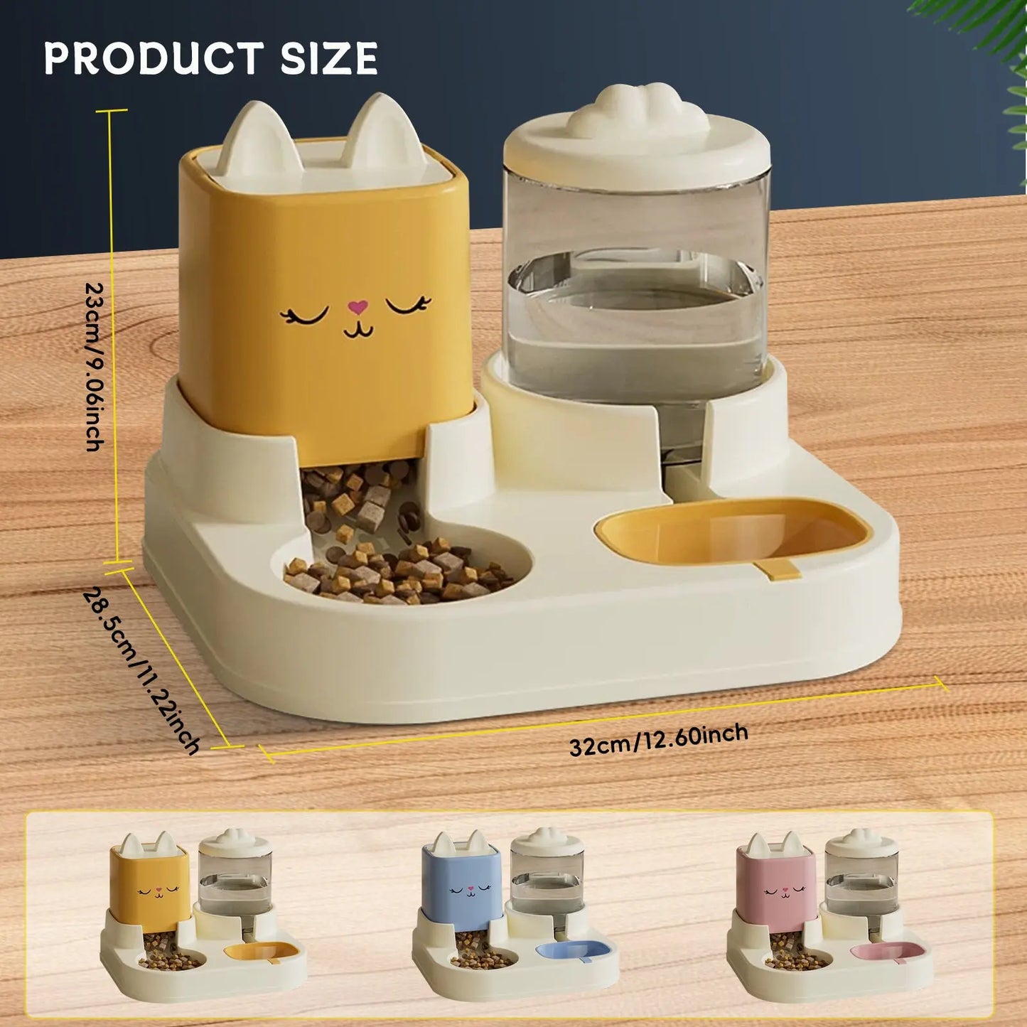 Super Cute Pets Feed & Drink Dispenser - ShoreCo.Shop