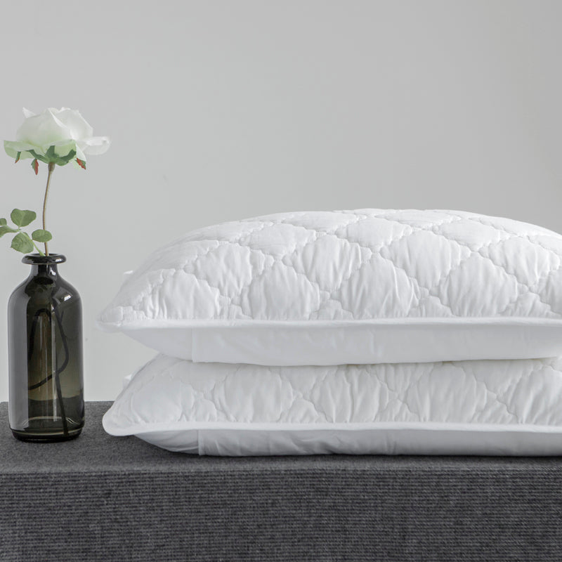 Pillow Protective Cover Pure Cotton Quilted Pillow Case Pillow Core    Home Decor Supply | Online Retail | ShoreShopper.com