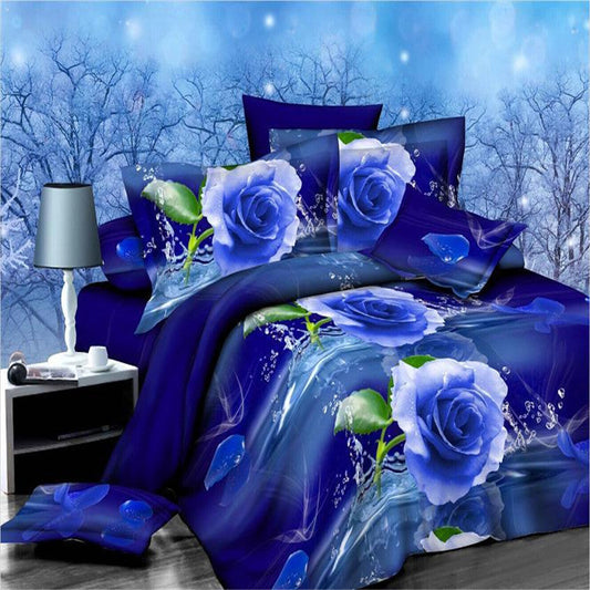 Four-piece Reactive Printing And Dyeing Bedding    Home Decor Supply | Online Retail | ShoreShopper.com