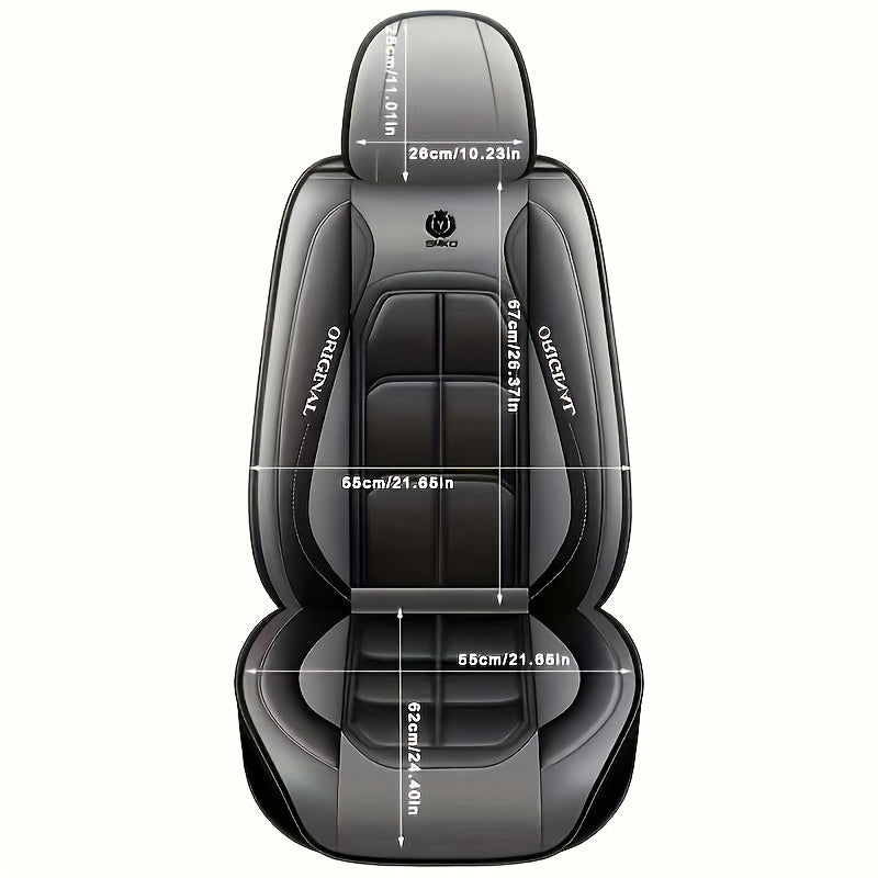 Faux Leather Universal Seat Covers Driver & Passenger Seats    Home Decor Supply | Online Retail | ShoreShopper.com