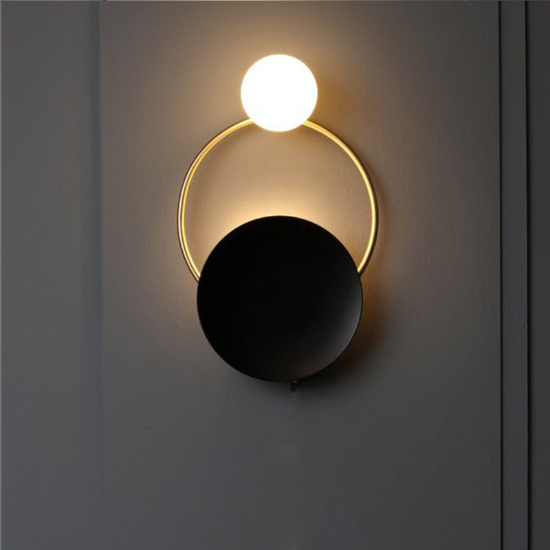 Post-modern Ring Wall Lamp Hotel Restaurant Innovative Ring Wall Lamp    Home Decor Supply | Online Retail | ShoreShopper.com