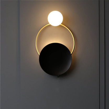 Post-modern Ring Wall Lamp Hotel Restaurant Innovative Ring Wall Lamp    Home Decor Supply | Online Retail | ShoreShopper.com