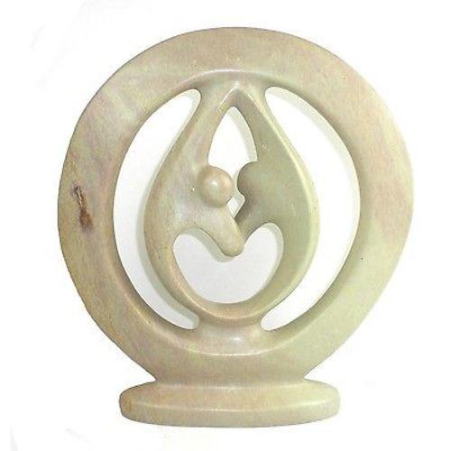Natural Soapstone 8-inch Lover's Embrace Sculpture - Smolart    Home Decor Supply | Online Retail | ShoreShopper.com