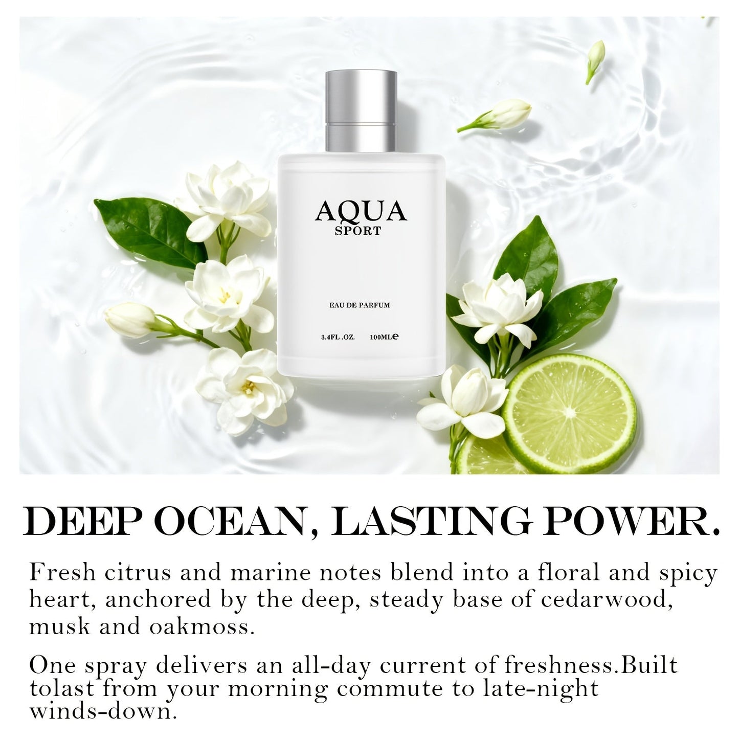 2PACK/6.76oz Men'S Aquatic Fresh Cologne Series | Energetic Citrus & Ocean Breeze Fusion With Marine Accord | All-Day Fresh Scent For Career Professionals, Fitness Enthusiasts & Social Gatherings | Men'S Premium Fragrance Set    Home Decor Supply | Online Retail | ShoreShopper.com