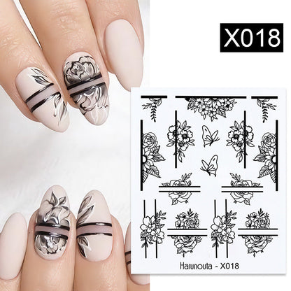 Nail Art Butterfly Sticker Flower Leaf Decal    Home Decor Supply | Online Retail | ShoreShopper.com