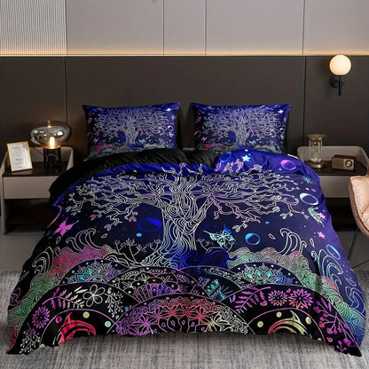 Tree Of Life Sun And Moon 3D Digital-Print Bedding    Home Decor Supply | Online Retail | ShoreShopper.com