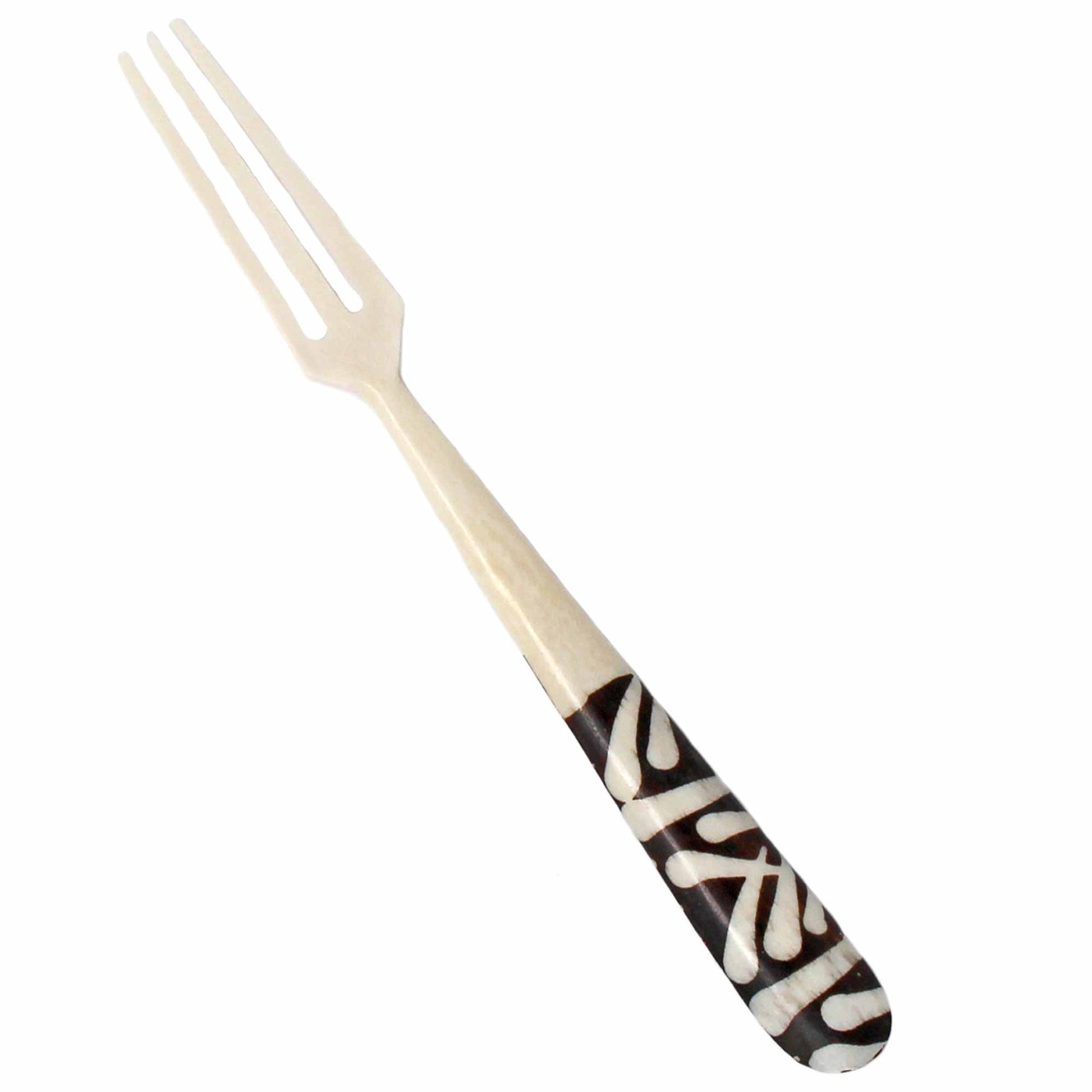 Long Batik Bone Appetizer Forks, Set of 2    Home Decor Supply | Online Retail | ShoreShopper.com