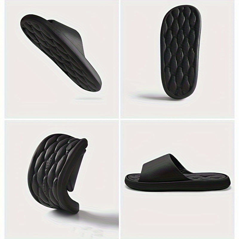 1pc Men'S for home Anti-Slip Slippers Thick Sole Silent Bathroom Shower Soft Elastic Cushioning Slippers Comfortable For Home/Wear Out Non-Stuffy.    Home Decor Supply | Online Retail | ShoreShopper.com