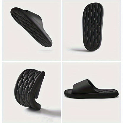 1pc Men'S for home Anti-Slip Slippers Thick Sole Silent Bathroom Shower Soft Elastic Cushioning Slippers Comfortable For Home/Wear Out Non-Stuffy.    Home Decor Supply | Online Retail | ShoreShopper.com
