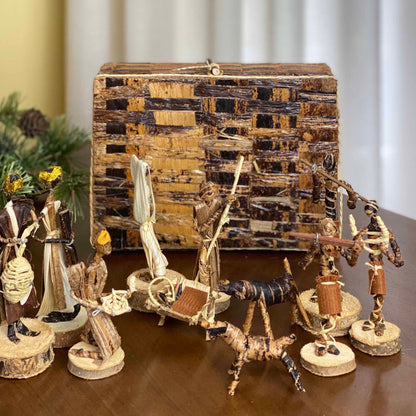 Banana Fiber Nativity Set - Esther Kariuki    Home Decor Supply | Online Retail | ShoreShopper.com