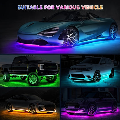 Car Lighting Kit, RGB Floor Lighting with Music Synchronization, Remote And App Control, Multiple Color Combinations, Remote Compatibility    Home Decor Supply | Online Retail | ShoreShopper.com