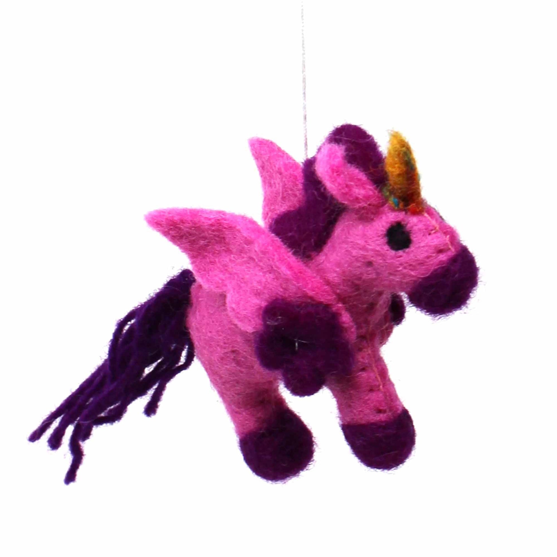 Felt Unicorn Mobile - Global Groove    Home Decor Supply | Online Retail | ShoreShopper.com