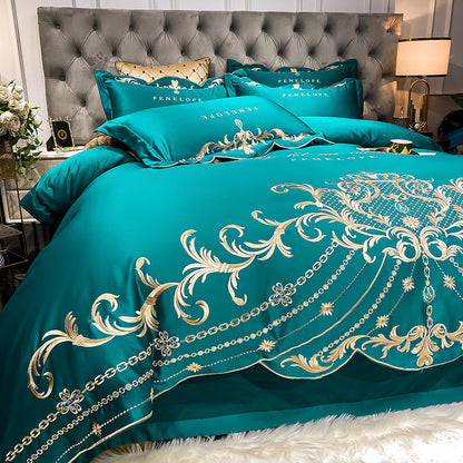 Ice Silk Quilt Sets Bed Sheets Bedding Four-piece Set    Home Decor Supply | Online Retail | ShoreShopper.com
