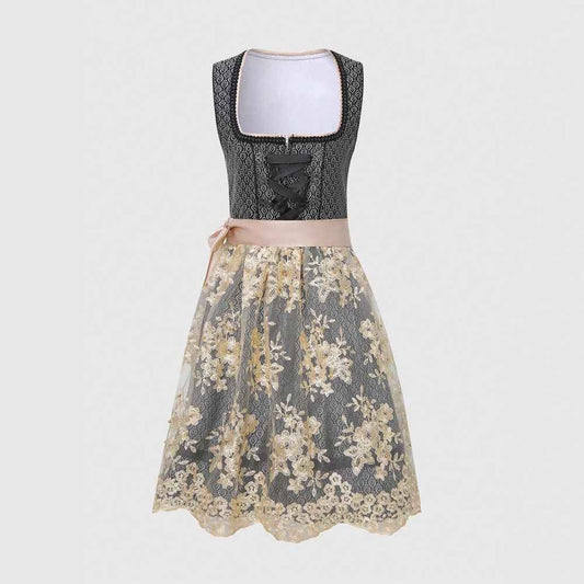 Womens Square Neck Sleeveless Dress