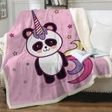 Panda series flannel printed blanket    Home Decor Supply | Online Retail | ShoreShopper.com