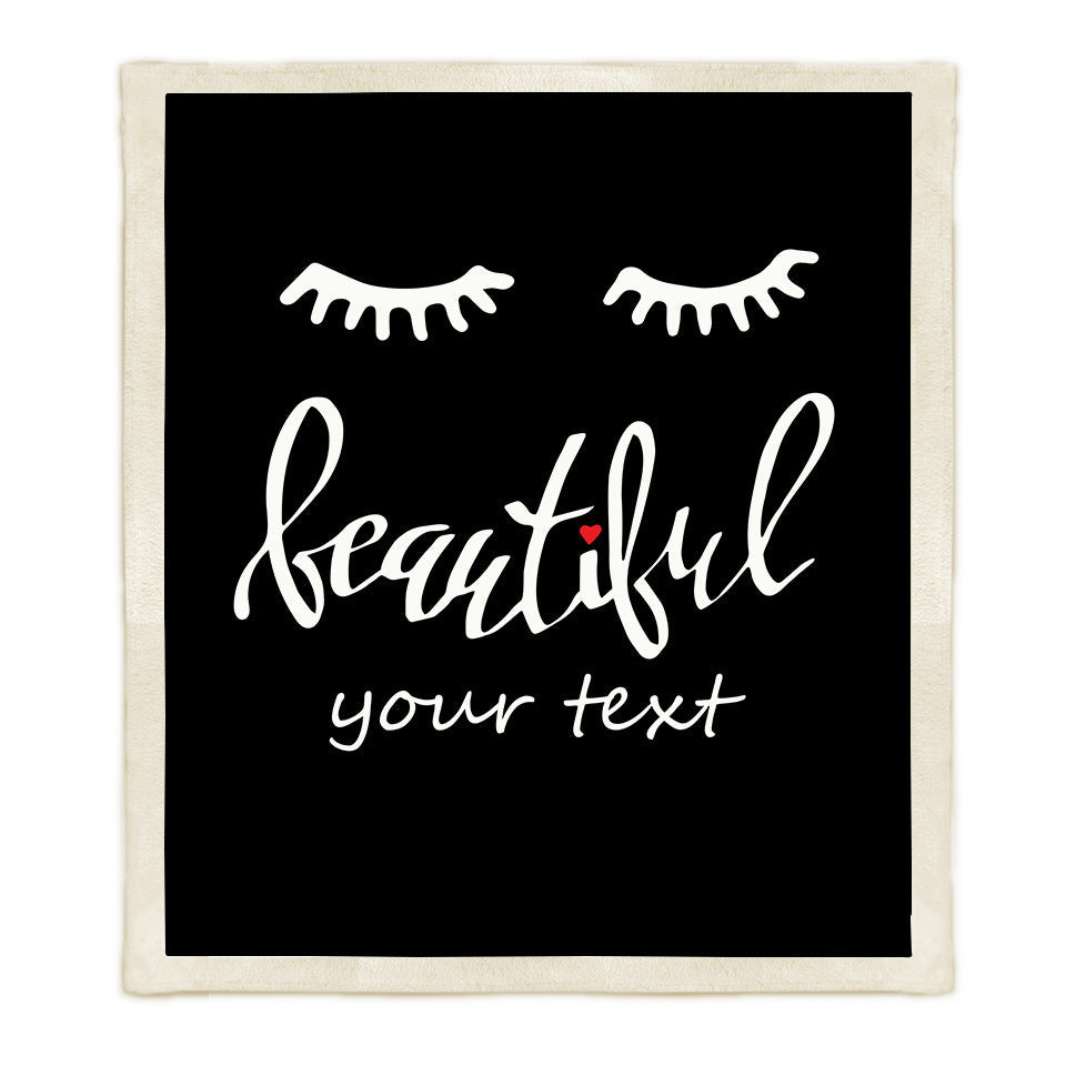 Thickened Double-layer Eye  Digital Printed Airable Cover Square Blanket    Home Decor Supply | Online Retail | ShoreShopper.com