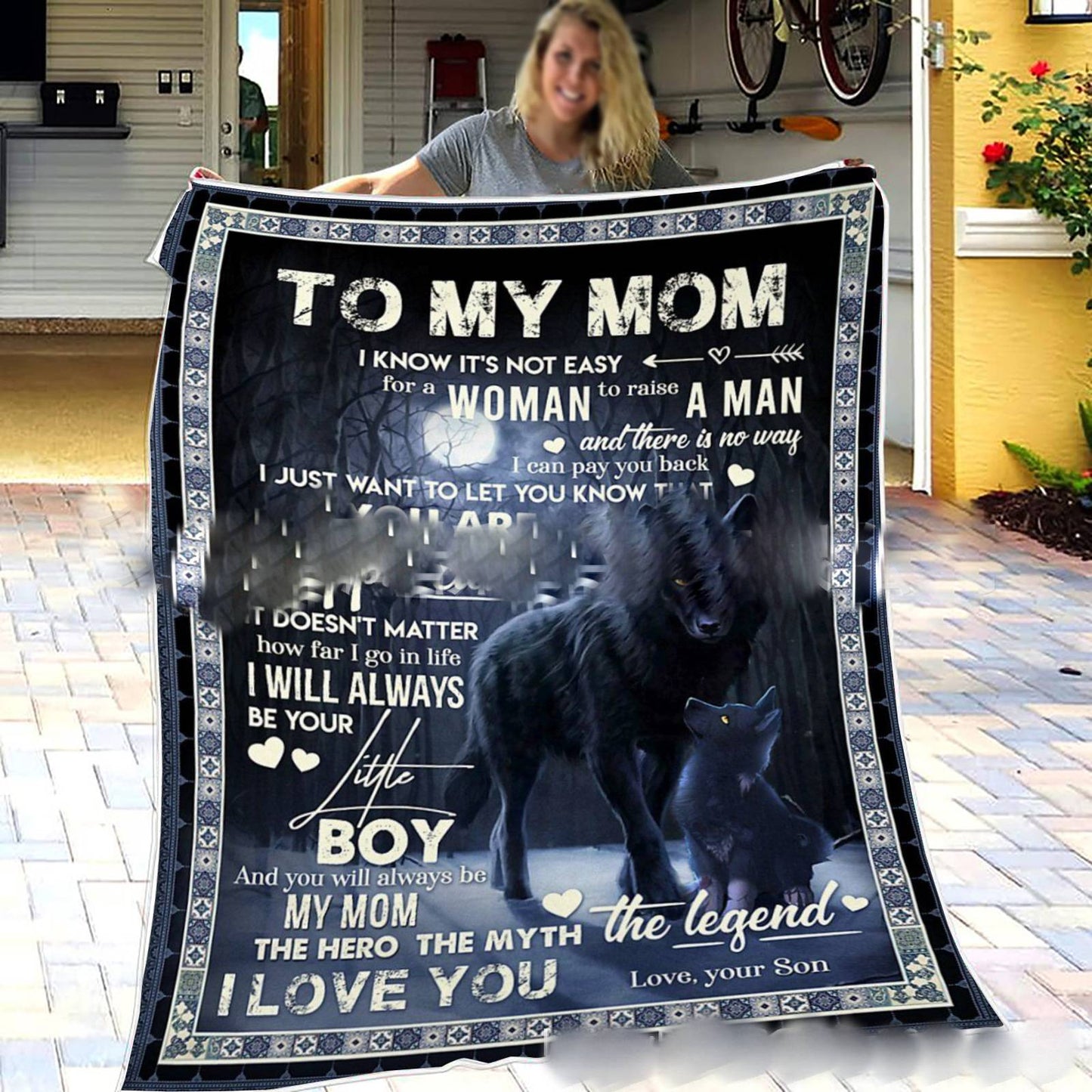 Flannel Lambswool Printed Blanket Envelope Blanket    Home Decor Supply | Online Retail | ShoreShopper.com