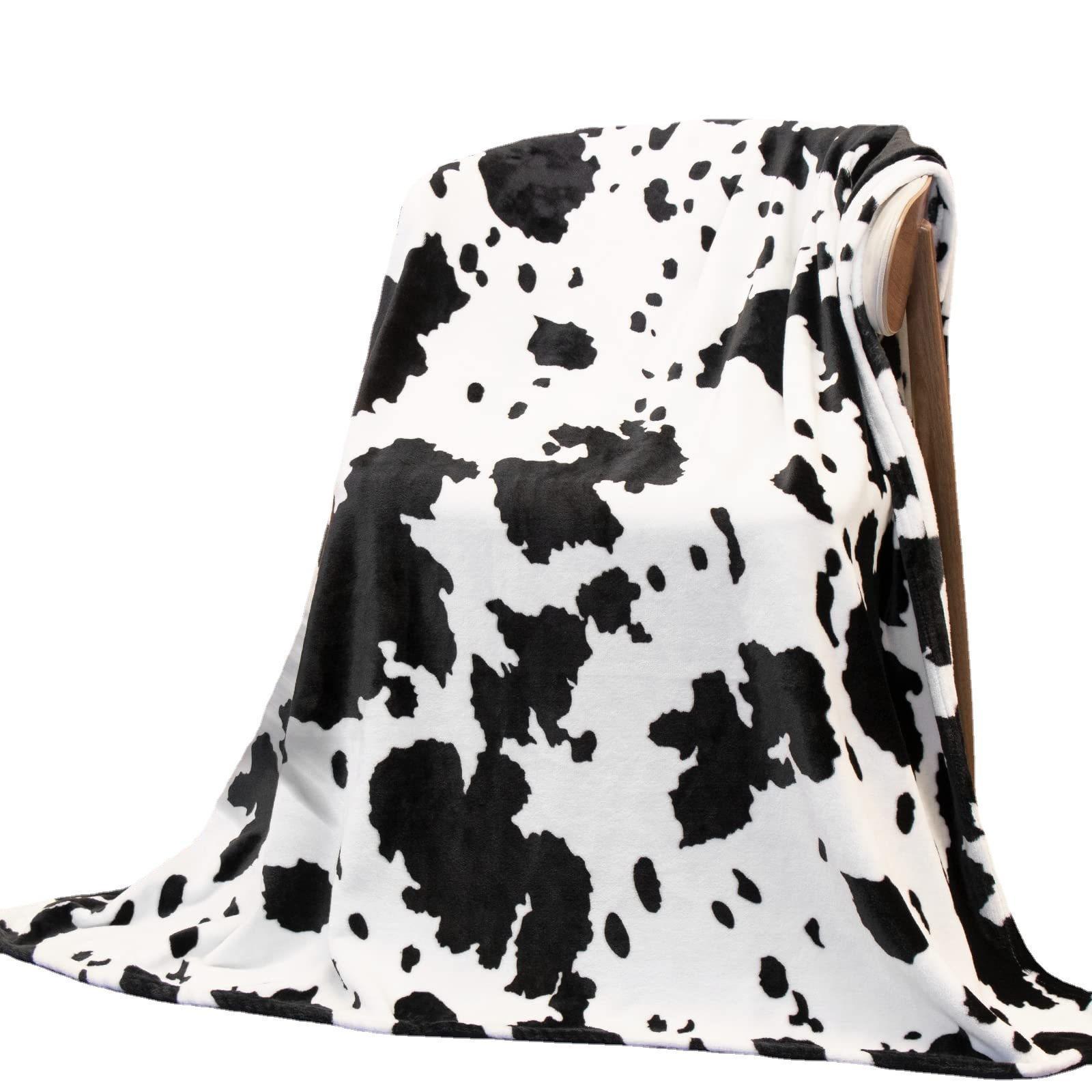 Cow Print Blanket Flannel Blanket    Home Decor Supply | Online Retail | ShoreShopper.com