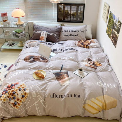 Household Fashion Simple Pure Cotton 3D Printing Bedding    Home Decor Supply | Online Retail | ShoreShopper.com
