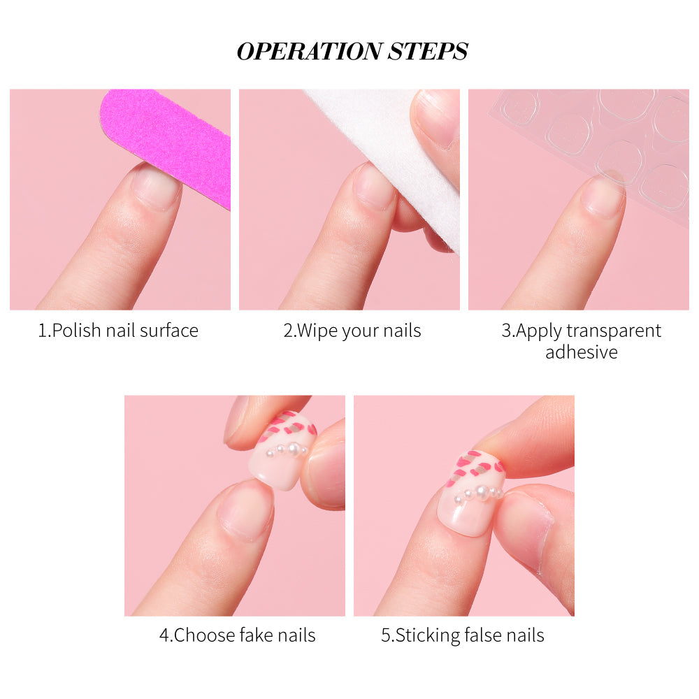 Fake Nail Patches Hand Wearing Art    Home Decor Supply | Online Retail | ShoreShopper.com