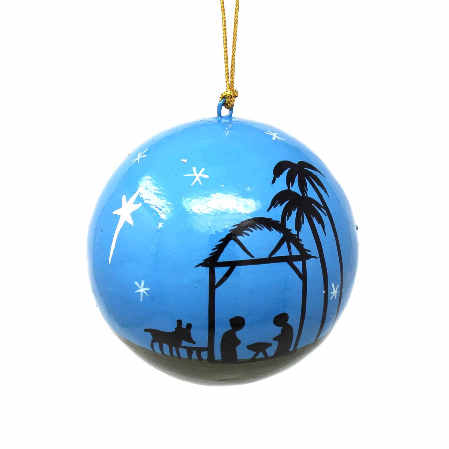 Handpainted Christmas Nativity Ornaments - Pack of 3    Home Decor Supply | Online Retail | ShoreShopper.com