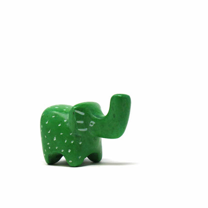 Soapstone Tiny Elephants - Assorted Pack of 5 Colors    Home Decor Supply | Online Retail | ShoreShopper.com