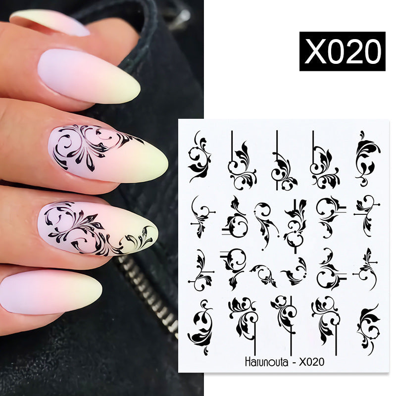Nail Art Butterfly Sticker Flower Leaf Decal    Home Decor Supply | Online Retail | ShoreShopper.com