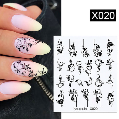 Nail Art Butterfly Sticker Flower Leaf Decal    Home Decor Supply | Online Retail | ShoreShopper.com