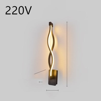 led wall lamp nordic minimalist bedroom bedside lamp    Home Decor Supply | Online Retail | ShoreShopper.com
