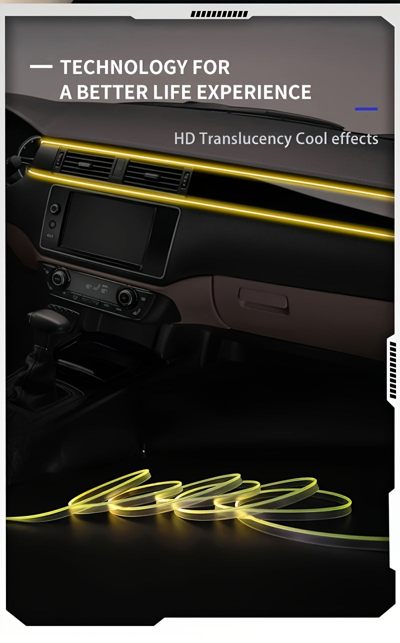 3m Interior Automotive Neon (center Console + Dashboard) with Matching Armrest Storage Box, RGB LED Light Strips for Environmental Application Control    Home Decor Supply | Online Retail | ShoreShopper.com