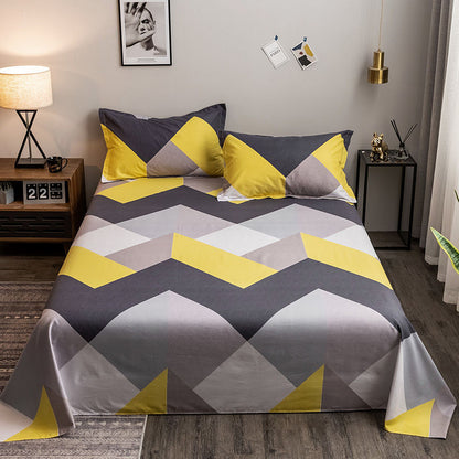 Washed Cotton Student Hostel Bed Sheets    Home Decor Supply | Online Retail | ShoreShopper.com