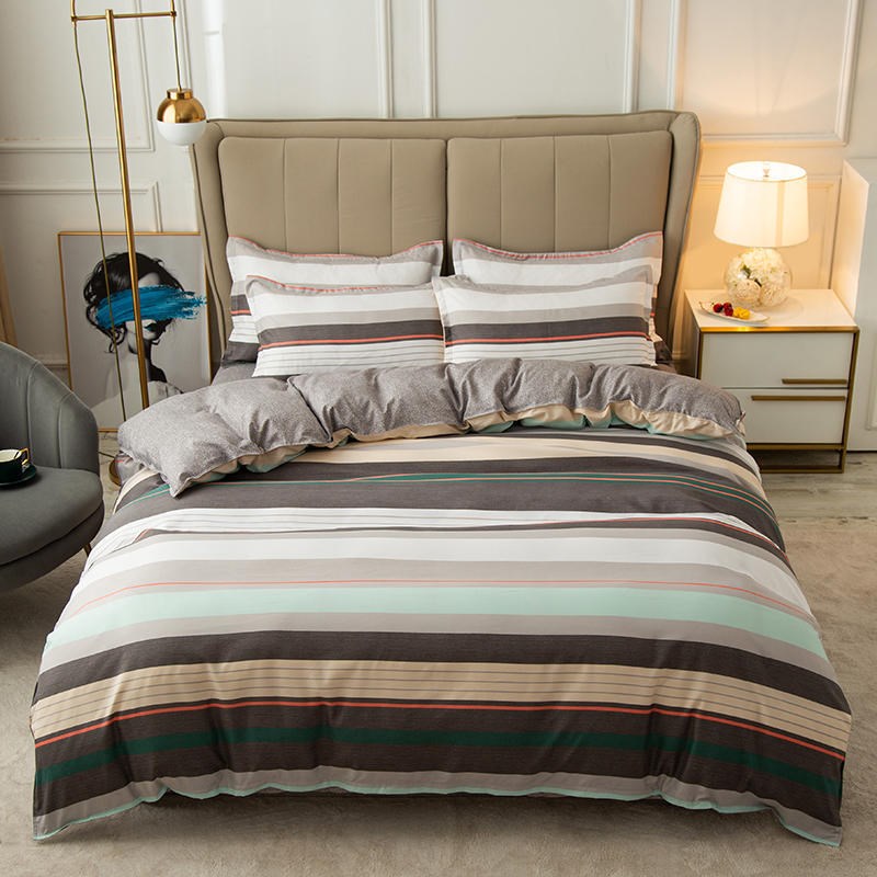 Cover Set Bed Cotton Quilt Bedsheet Bedding Duvet Fitted    Home Decor Supply | Online Retail | ShoreShopper.com
