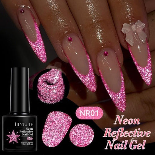 Nail Art Fluorescent Crushed Diamond Gel Polish    Home Decor Supply | Online Retail | ShoreShopper.com