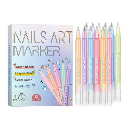 Painted Graffiti Nail Art Highlighter And Outline Graffiti Pen Set    Home Decor Supply | Online Retail | ShoreShopper.com
