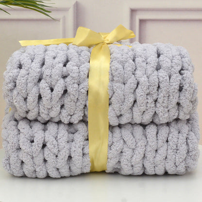 Handmade Thick Wool Woven Blanket Sofa    Home Decor Supply | Online Retail | ShoreShopper.com