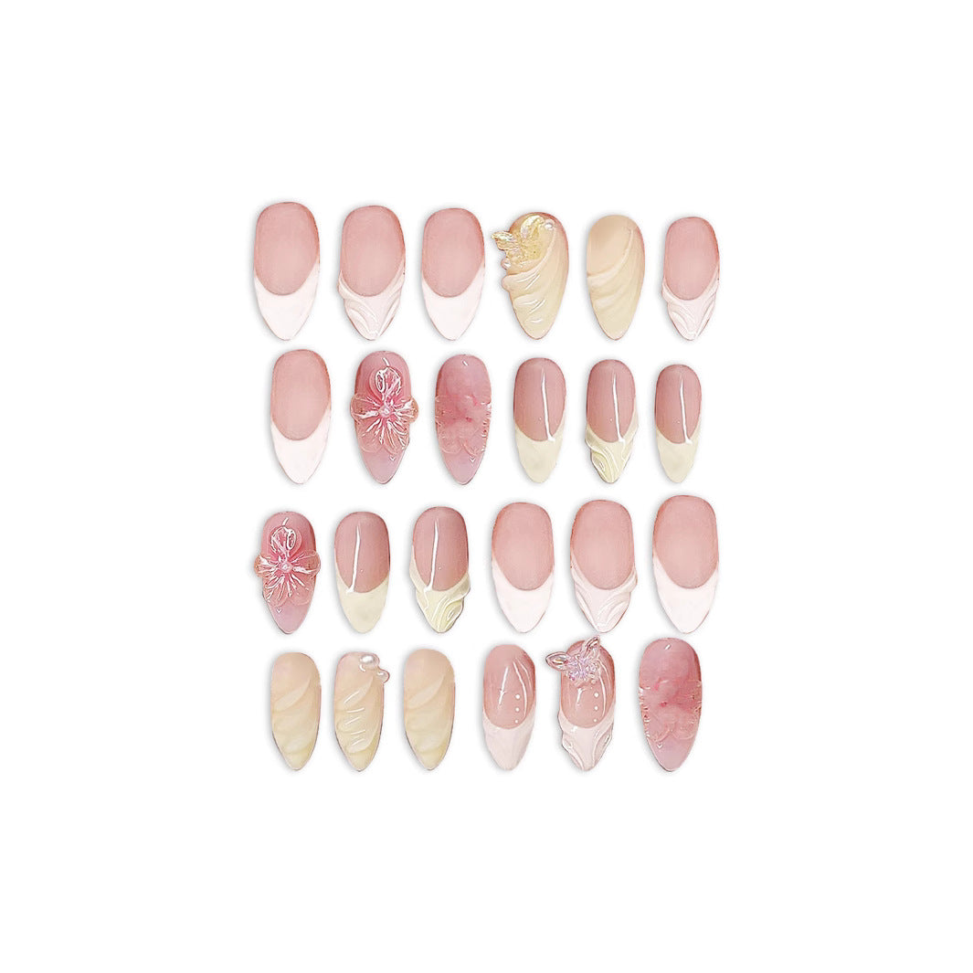 Hot Selling Leopard Nail Art Handmade Almond Short    Home Decor Supply | Online Retail | ShoreShopper.com