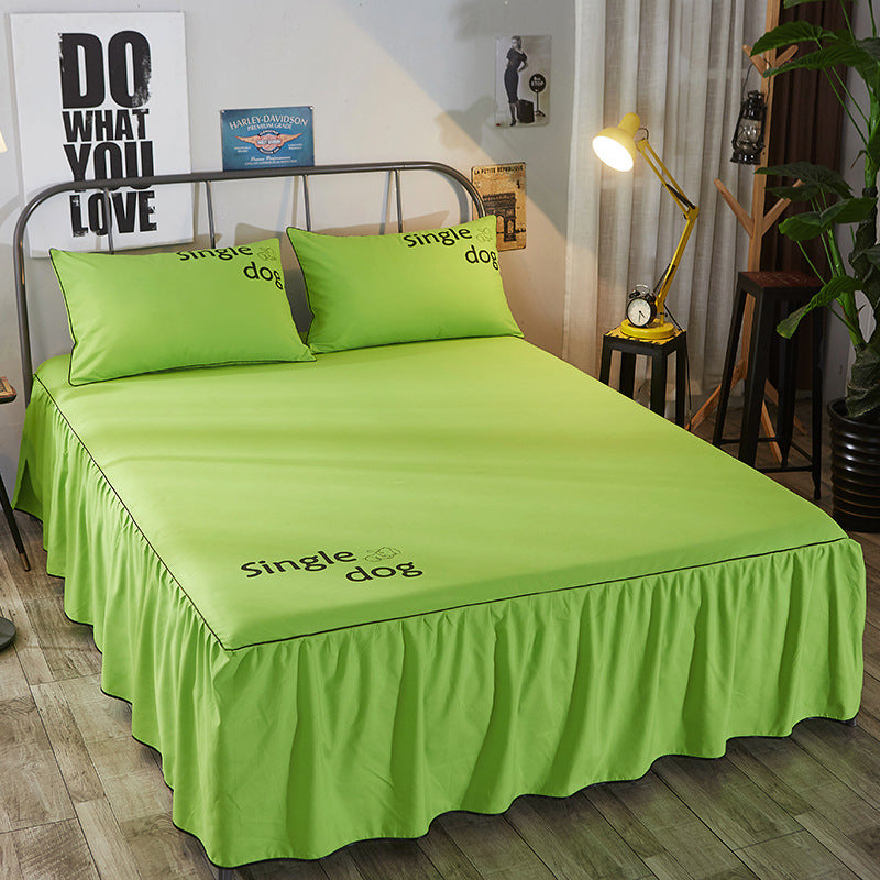 Beauty bed cover brushed bed skirt    Home Decor Supply | Online Retail | ShoreShopper.com