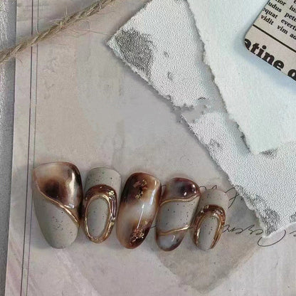 Women's Fashion Amber Blooming Gradient Nail Art    Home Decor Supply | Online Retail | ShoreShopper.com
