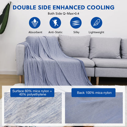 Summer Blanket Thin Lightweight Breathable Soft Double Side Enhanced Cool Blanket    Home Decor Supply | Online Retail | ShoreShopper.com