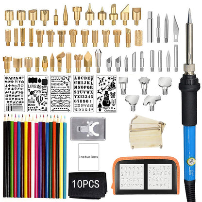 Electric iron set 28 pieces of adjustable temperature brush    Home Decor Supply | Online Retail | ShoreShopper.com