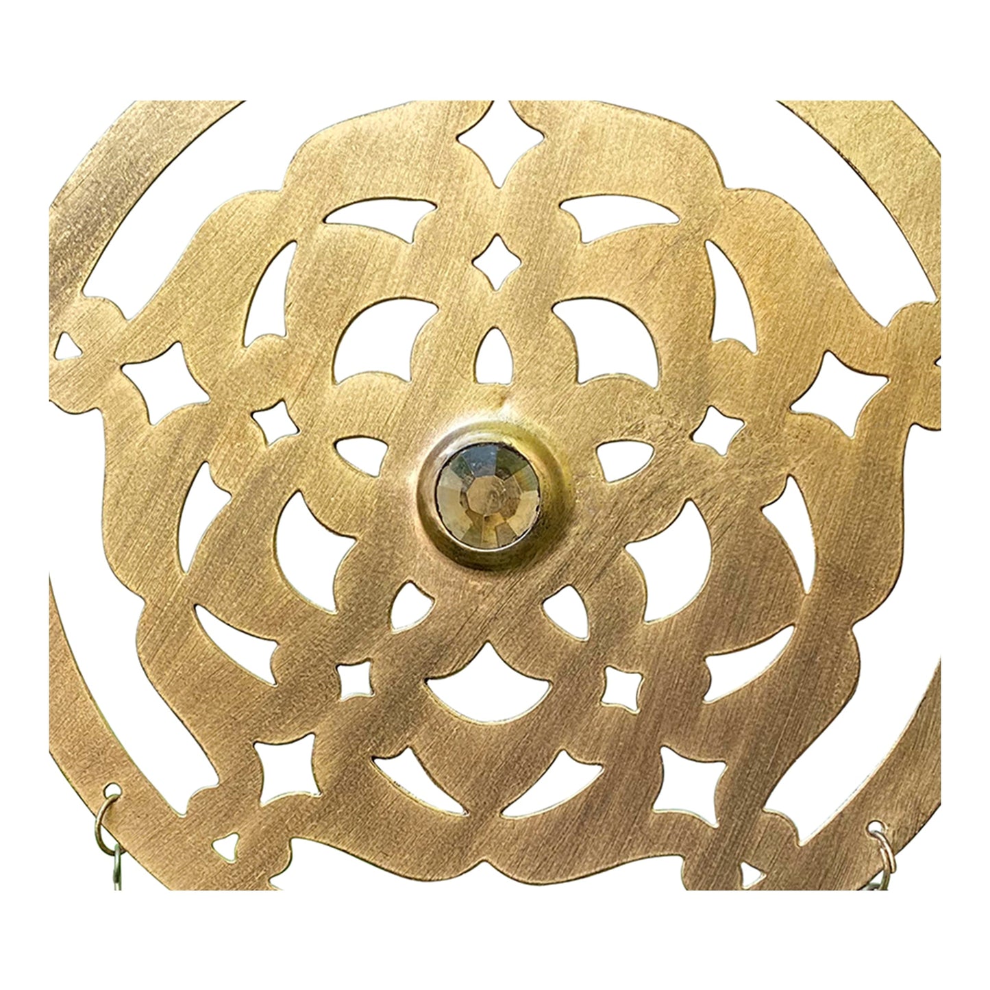 Handcrafted Celtic Chime, Recycled Iron and Glass Beads    Home Decor Supply | Online Retail | ShoreShopper.com