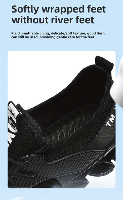 Athletic Footwear for Men - Cozy And Airy Sneakers, Practical, with a Soft Sole Ideal for Prolonged Standing, Featuring a Fish Scale Pattern for Gym Workouts, Walking, And Outdoor Pursuits    Home Decor Supply | Online Retail | ShoreShopper.com