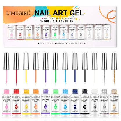 Nail Art Drawing Glue Phototherapy Painted Glue Spray Paint    Home Decor Supply | Online Retail | ShoreShopper.com