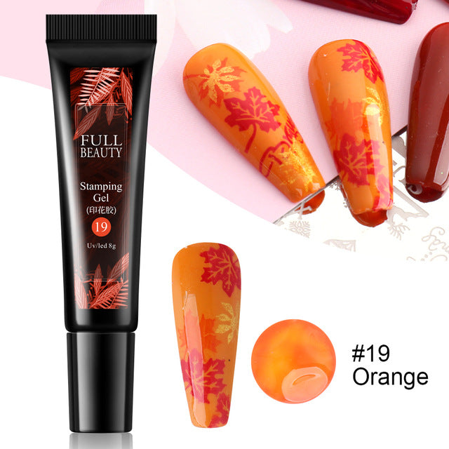 Nail Art Fluorescent Printing Glue, Nail Template Transfer Glue Hose Set    Home Decor Supply | Online Retail | ShoreShopper.com