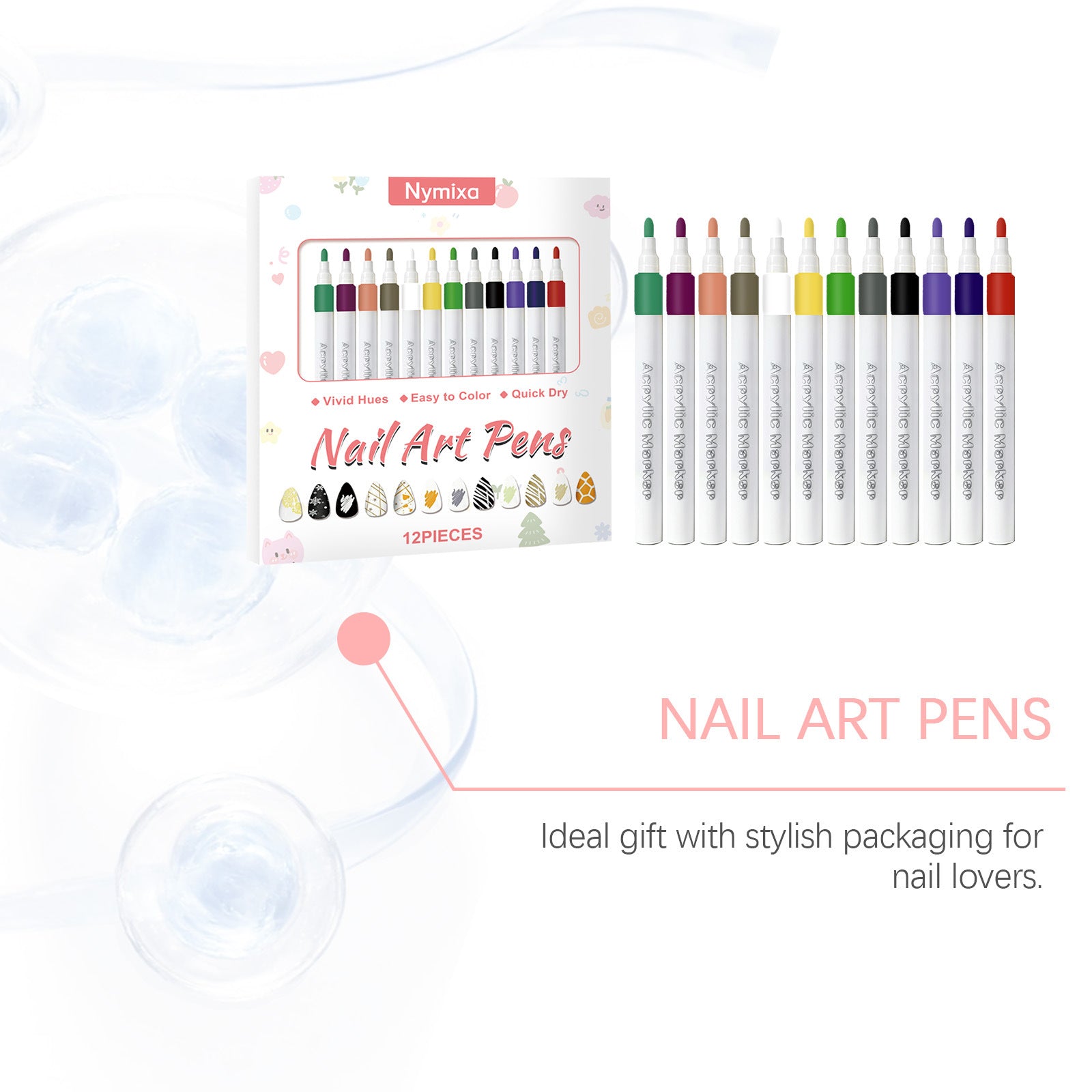 Nymixa Nail Art Pens    Home Decor Supply | Online Retail | ShoreShopper.com