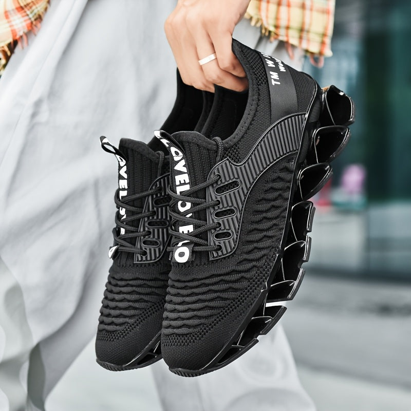 Athletic Footwear for Men - Cozy And Airy Sneakers, Practical, with a Soft Sole Ideal for Prolonged Standing, Featuring a Fish Scale Pattern for Gym Workouts, Walking, And Outdoor Pursuits    Home Decor Supply | Online Retail | ShoreShopper.com