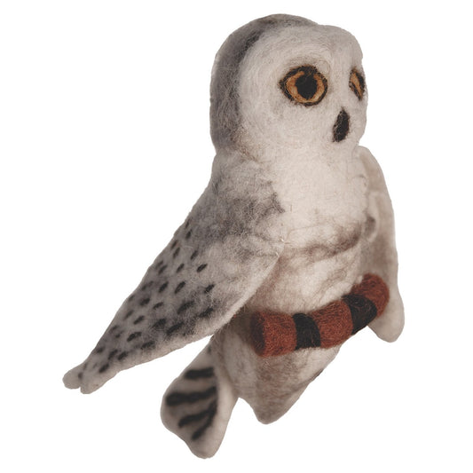 Felt Bird Garden Ornament - Snowy Owl - Wild Woolies (G)    Home Decor Supply | Online Retail | ShoreShopper.com