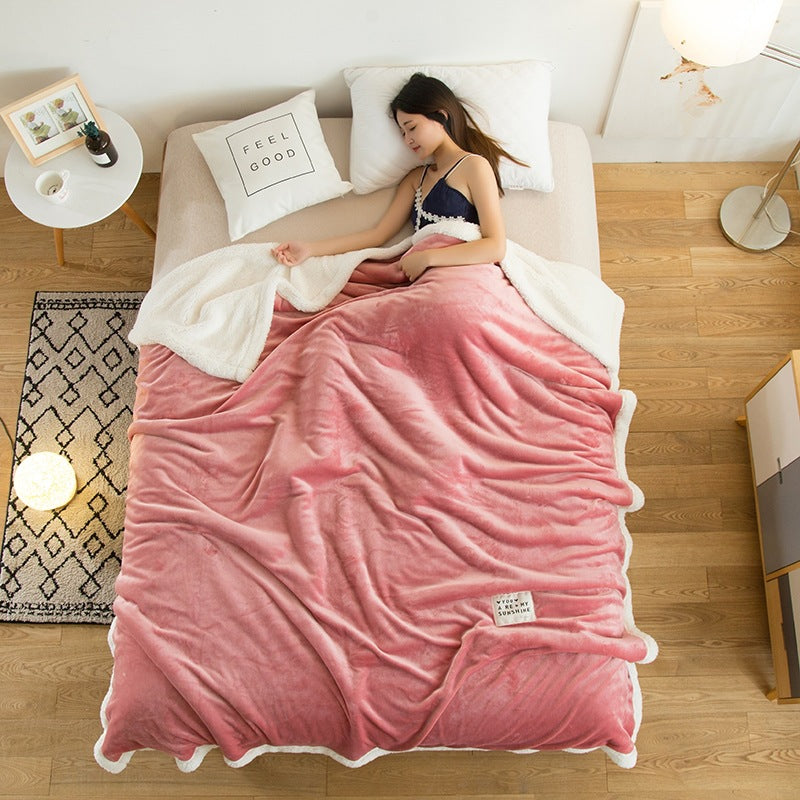 Pure color fleece blanket    Home Decor Supply | Online Retail | ShoreShopper.com