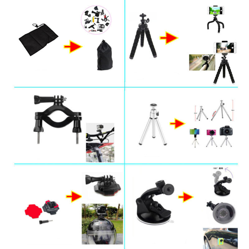 Sports Camera Accessories Set Photography Accessories    Home Decor Supply | Online Retail | ShoreShopper.com